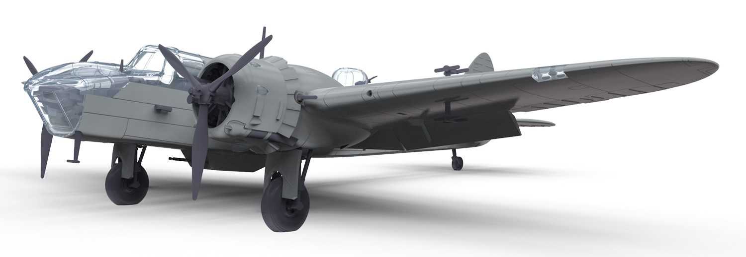 Classic Kit letadlo A04017 - Bristol Blenheim MkIV (Fighter) (1:72)