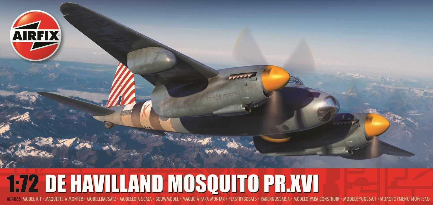 Classic Kit lietadlo A04065 - De Havilland Mosquito PR.XVI (1:72) 30-A04065