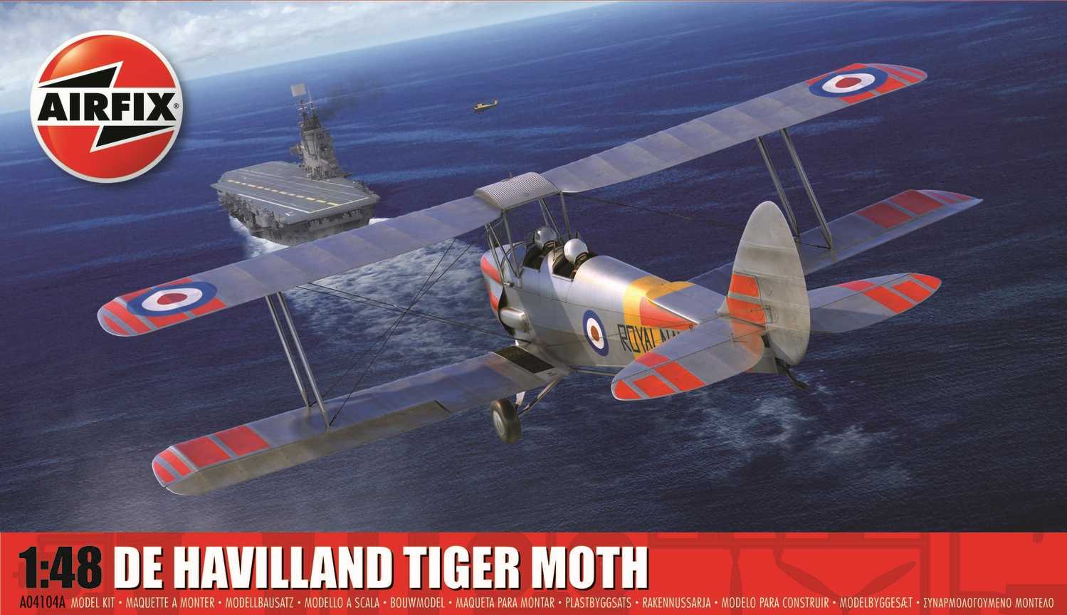 Classic Kit lietadlo A04104A - De Havilland Tiger Moth (1:48) 30-A04104A