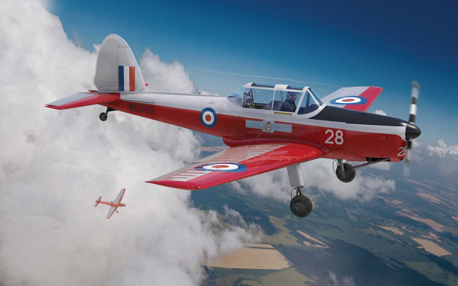 Classic Kit letadlo A04105 - de Havilland Chipmunk T.10 (1:48)