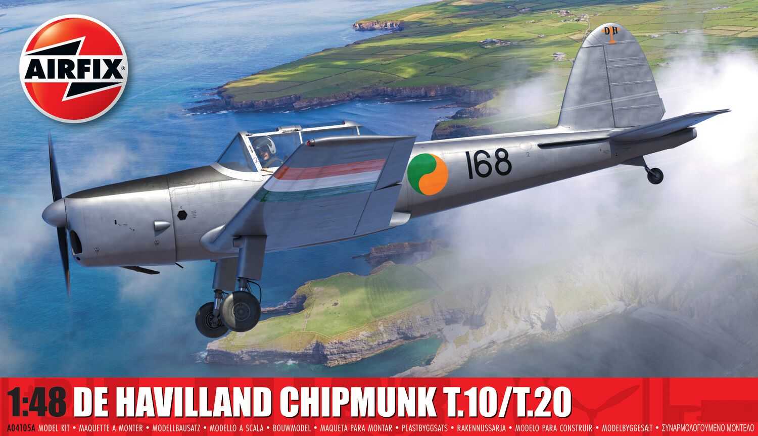 Classic Kit lietadlo A04105A - de Havilland Chipmunk T.10/T.20 (1:48) 30-A04105A