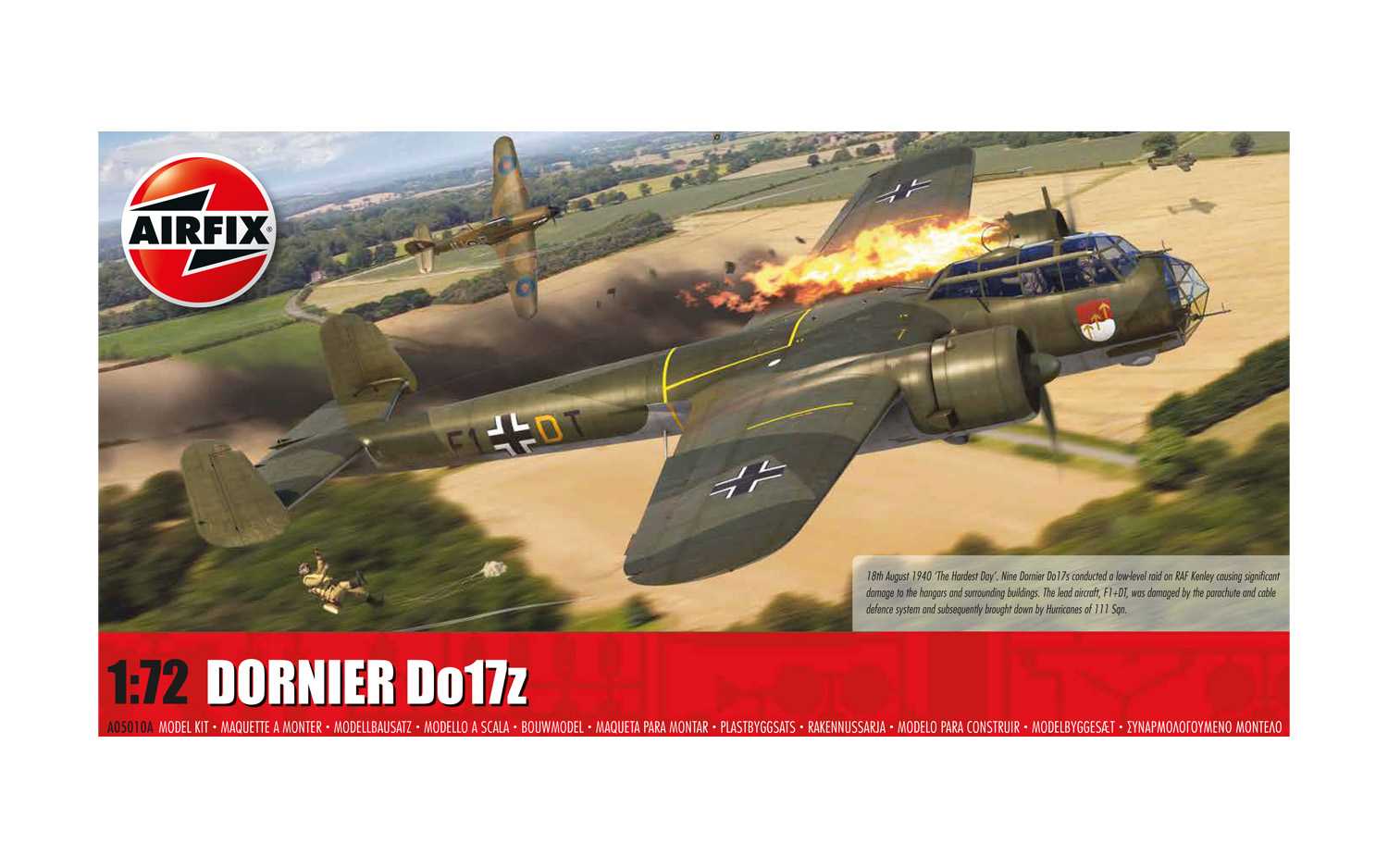 Classic Kit lietadlo A05010A - Dornier Do.17z (1:72) 30-A05010A