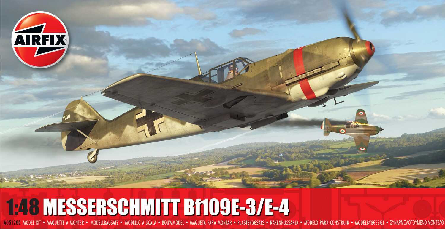 Classic Kit lietadlo A05120C - Messerschmitt Bf109E-3/E-4 (1:48) 30-A05120C