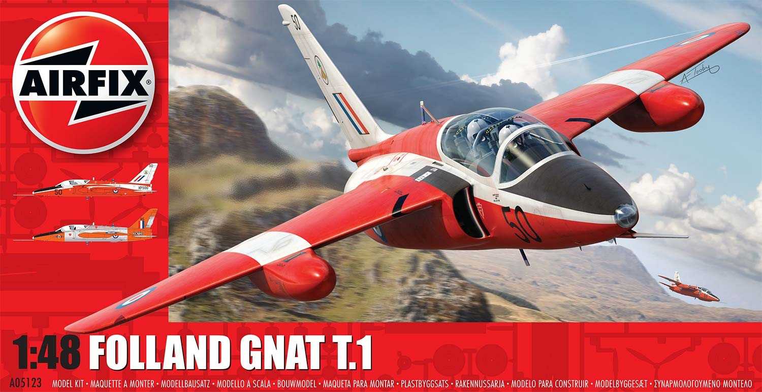 Classic Kit lietadlo A05123 - Folland Gnat (1:48) 30-A05123