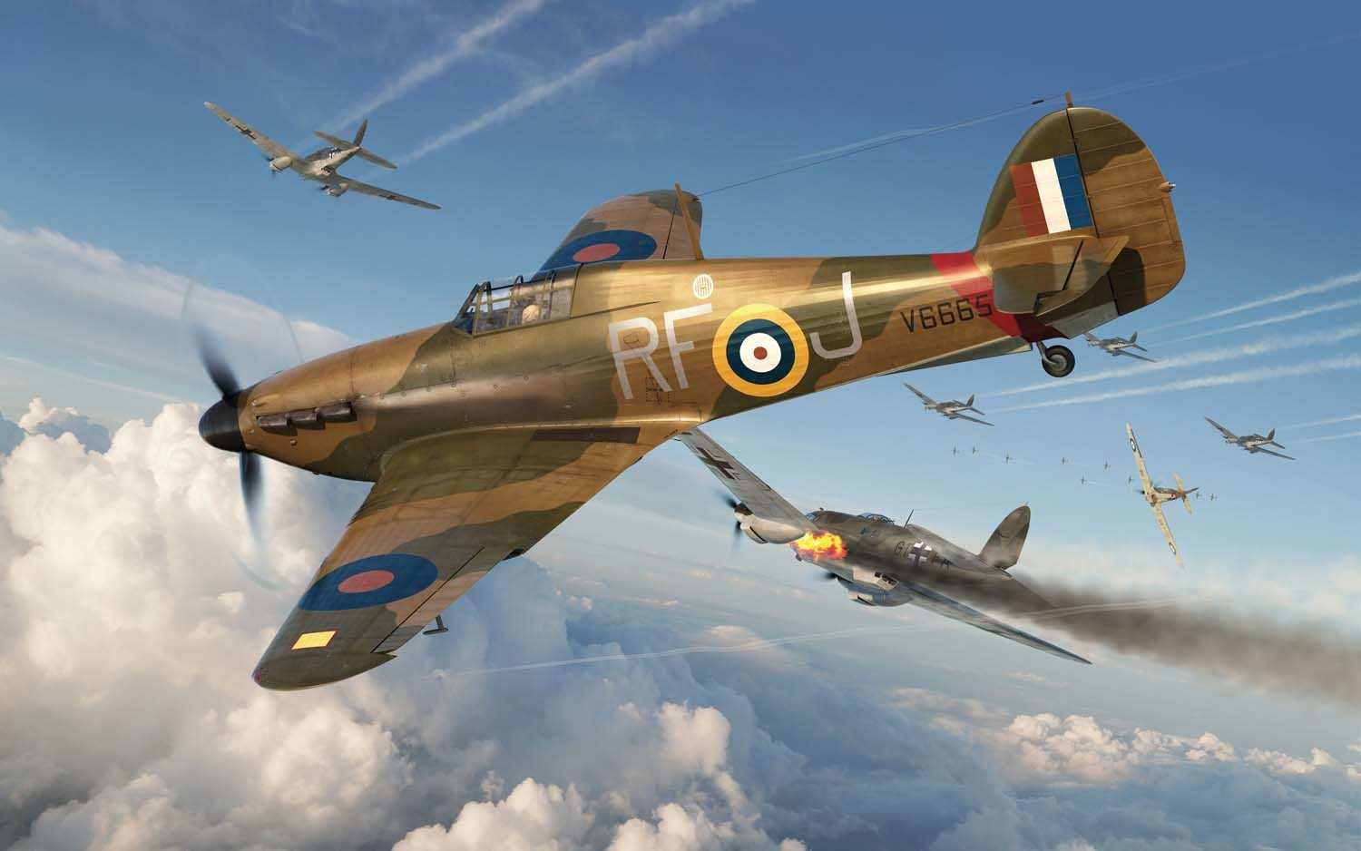 HAWKER HURRICANE GP50 模型製作用品