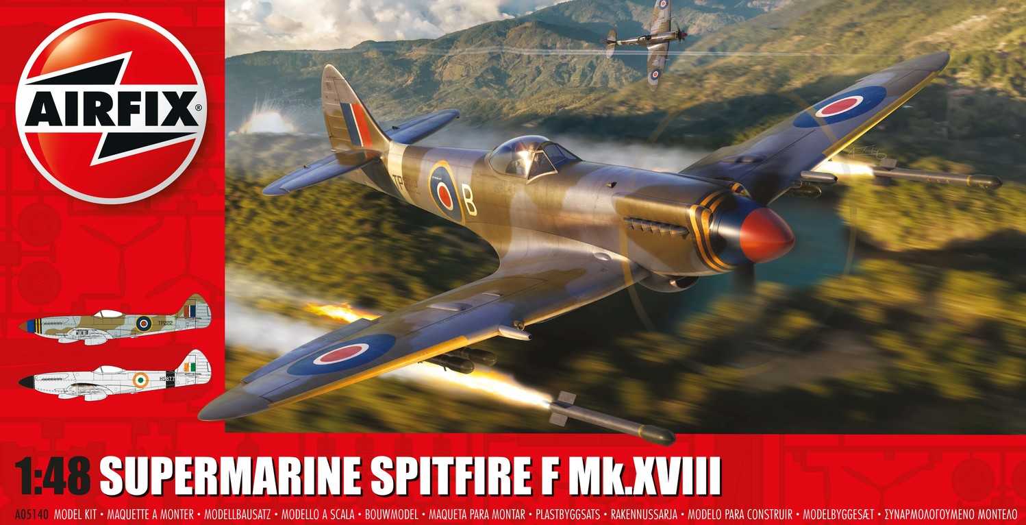 Classic Kit lietadlo A05140 - Supermarine Spitfire F Mk.XVIII (1:48) 30-A05140