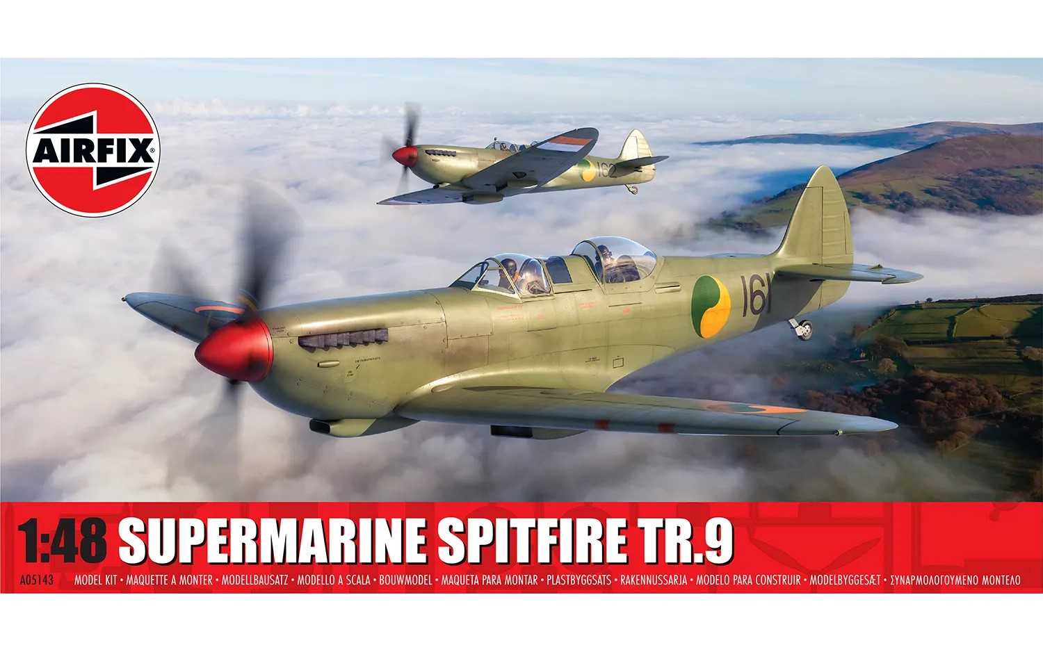 1:48 Supermarine Spitfire Tr.9