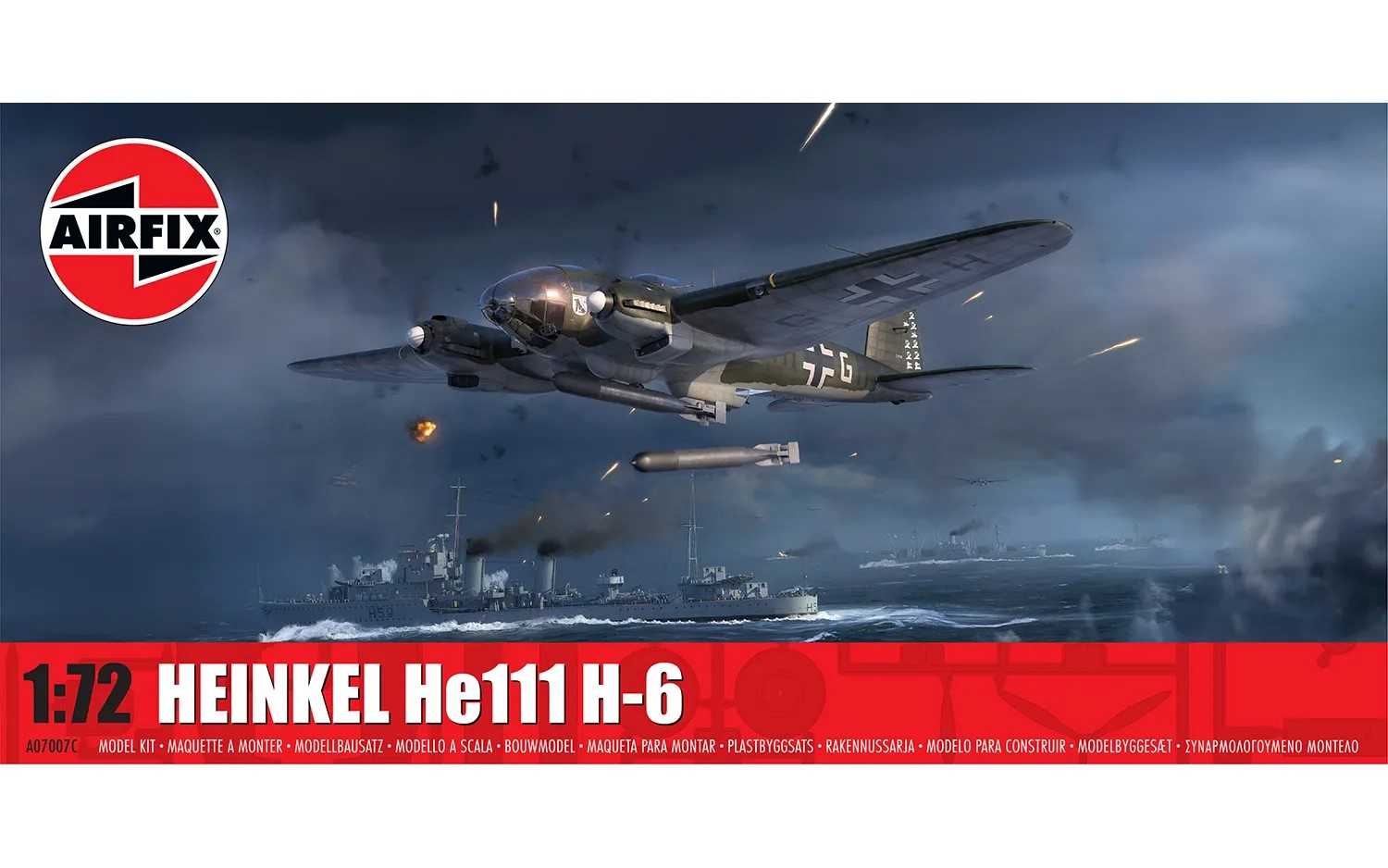 Classic Kit lietadlo A07007C - Heinkel He111 H-6 (1:72) 30-A07007C