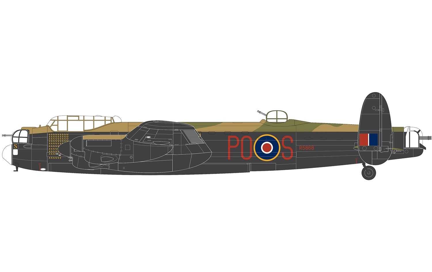 Classic Kit letadlo A08013A - Avro Lancaster B.III (1:72)