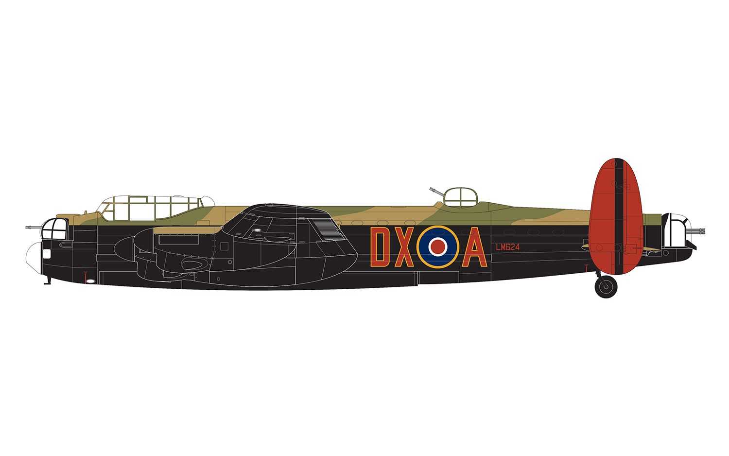 Classic Kit letadlo A08013A - Avro Lancaster B.III (1:72)