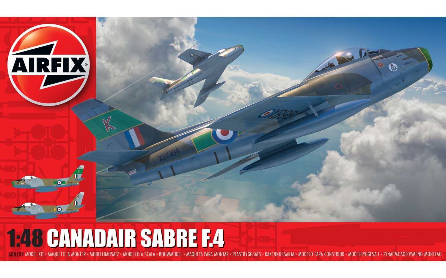 Classic Kit lietadlo A08109 - Canadair Sabre F.4 (1:48) 30-A08109