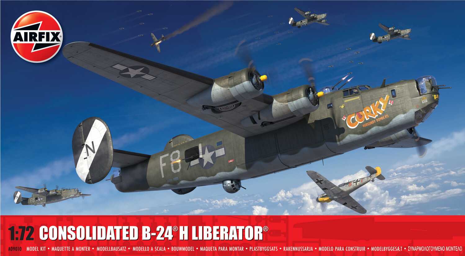 Classic Kit lietadlo A09010 - Consolidated B-24H Liberator (1:72) 30-A09010