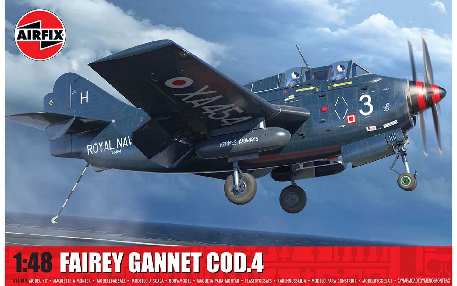 Classic Kit letadlo A11009 - Fairey Gannet COD.4 (1:48)
