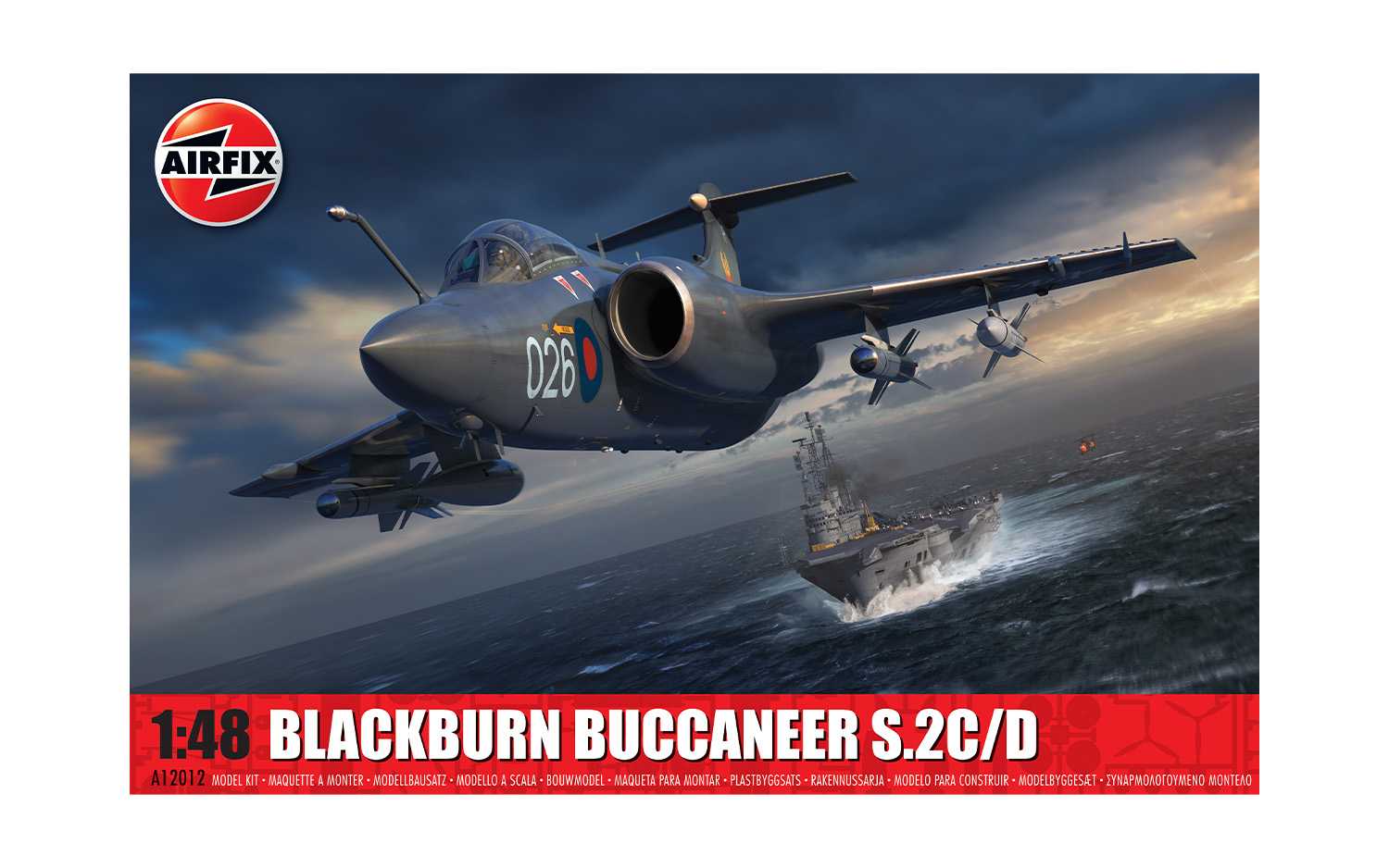 Classic Kit lietadlo A12012 - Blackburn Buccaneer S.2 (1:48) 30-A12012