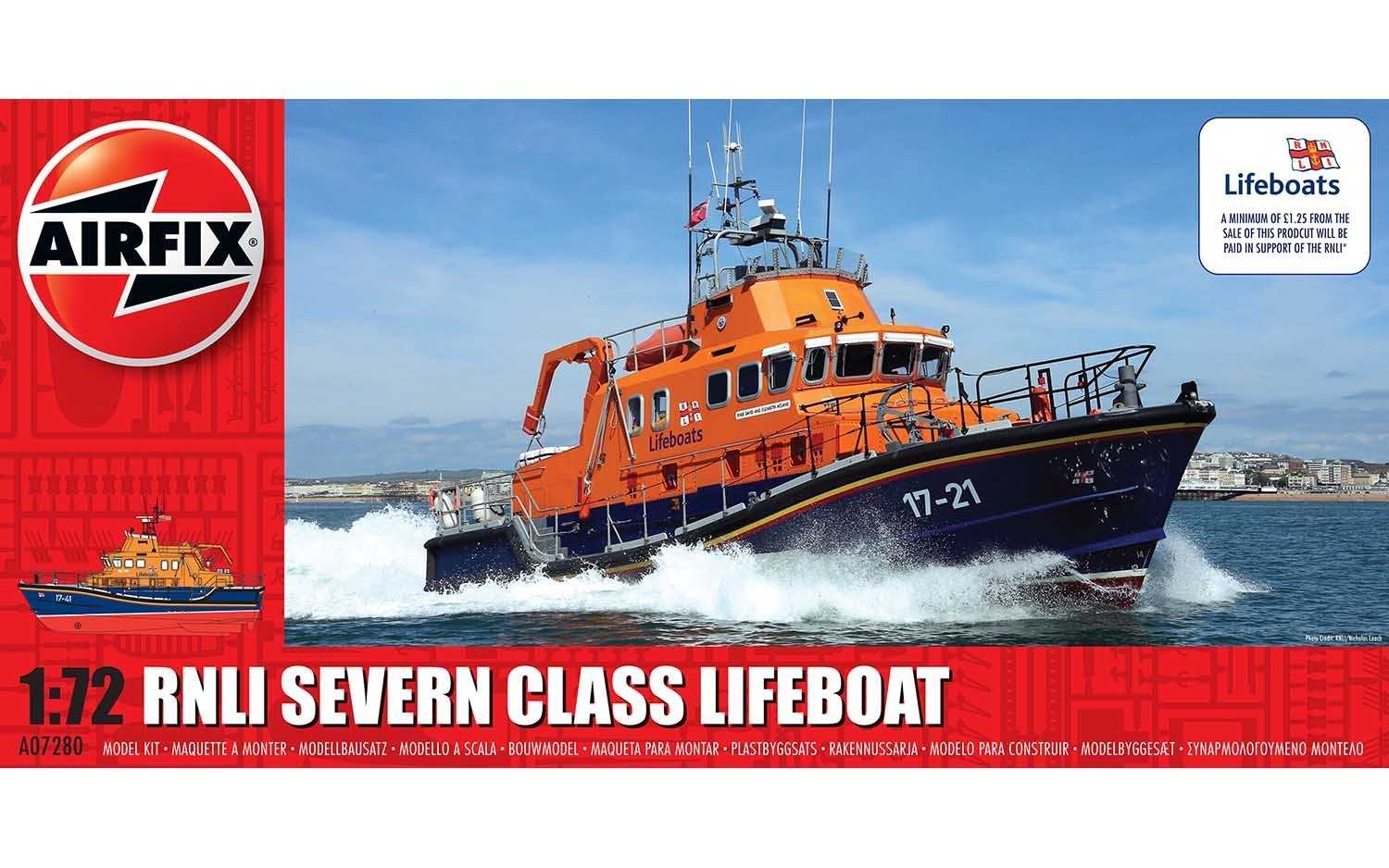 Classic Kit loď A07280 - RNLI Severn Class Lifeboat (1:72) 30-A07280