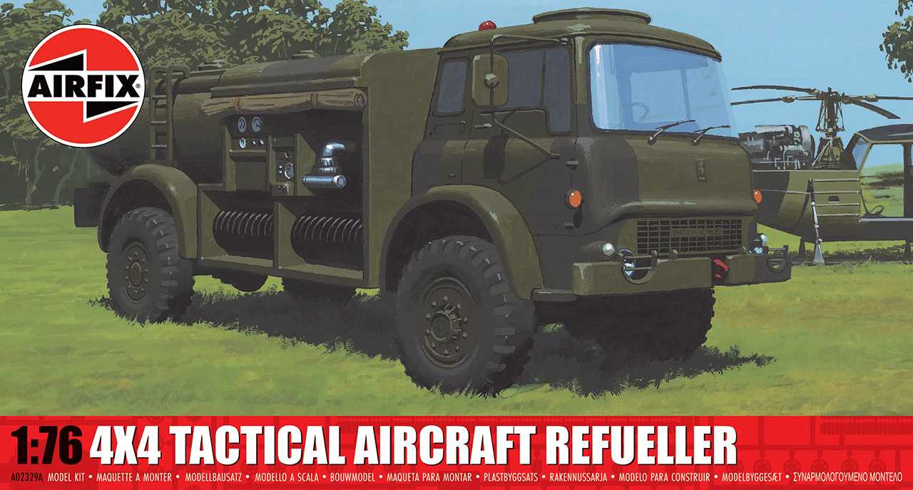 1:76 4x4 Tactical Aircraft Refueller (Classic Kit VINTAGE)