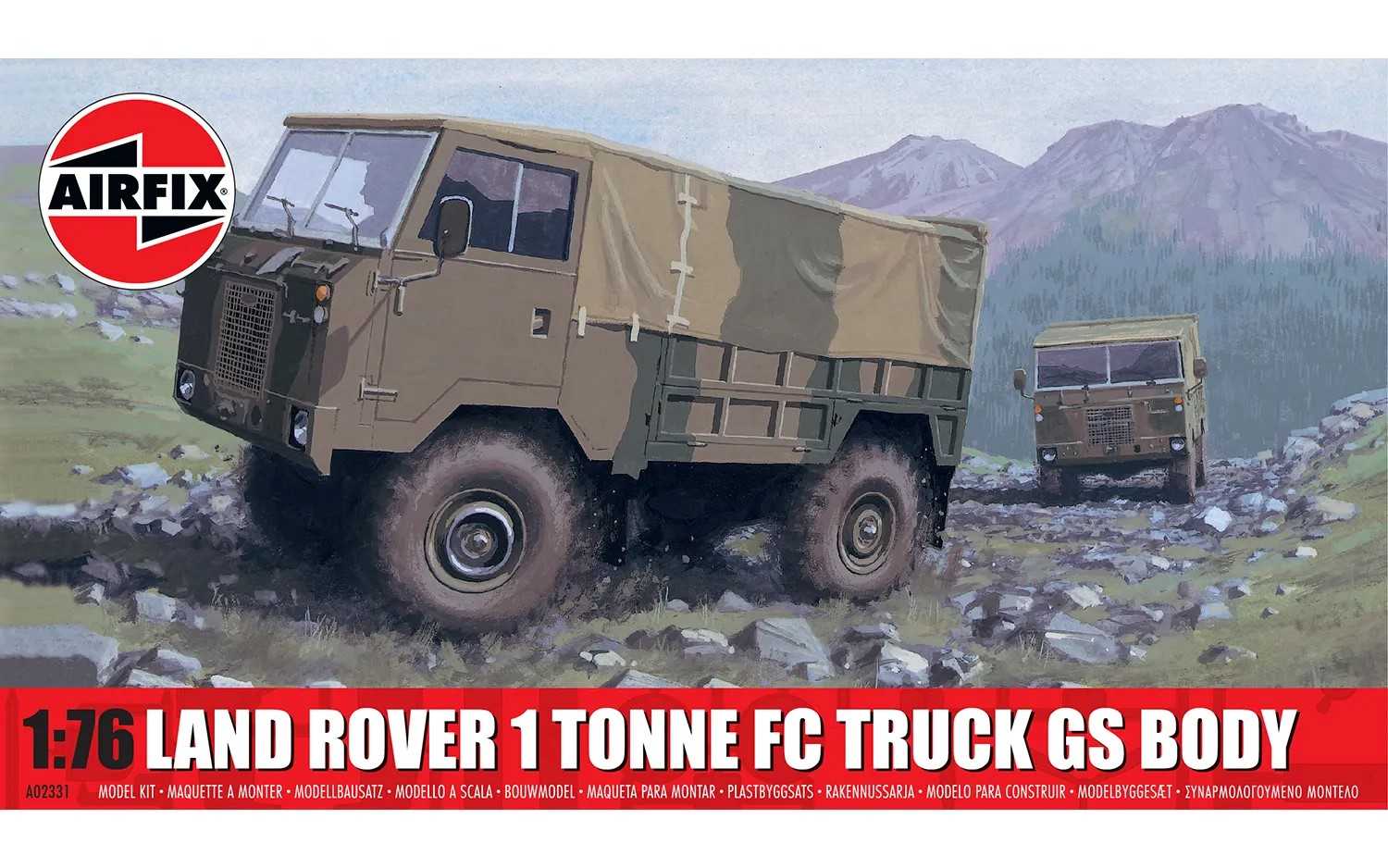 1:76 Land Rover 1 Tonne FC Truck GS Body
