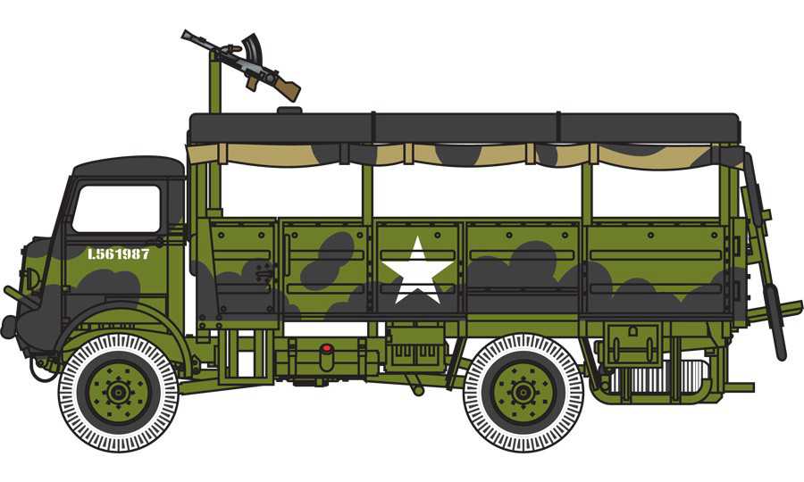 Classic Kit military A03306 - Bedford QLD/QLT Trucks (1:76)