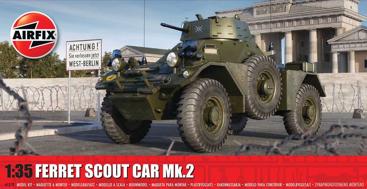 Classic Kit military A1379 - Ferret Scout Car Mk.2 (1:35) 30-A1379