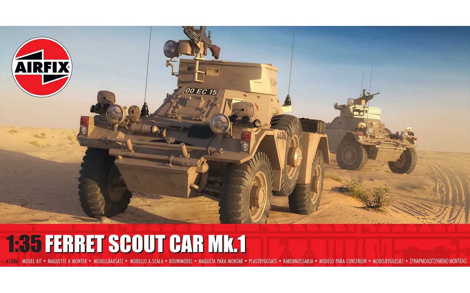 Classic Kit military A1386 - Ferret Scout Car Mk.1 (1:35) 30-A1386