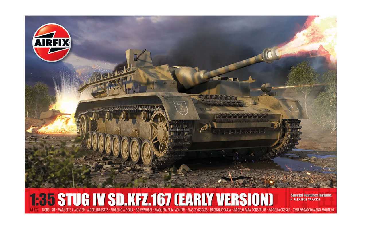 Classic Kit tank A1377 - Stug IV Sd.Kfz.167 (1:35)