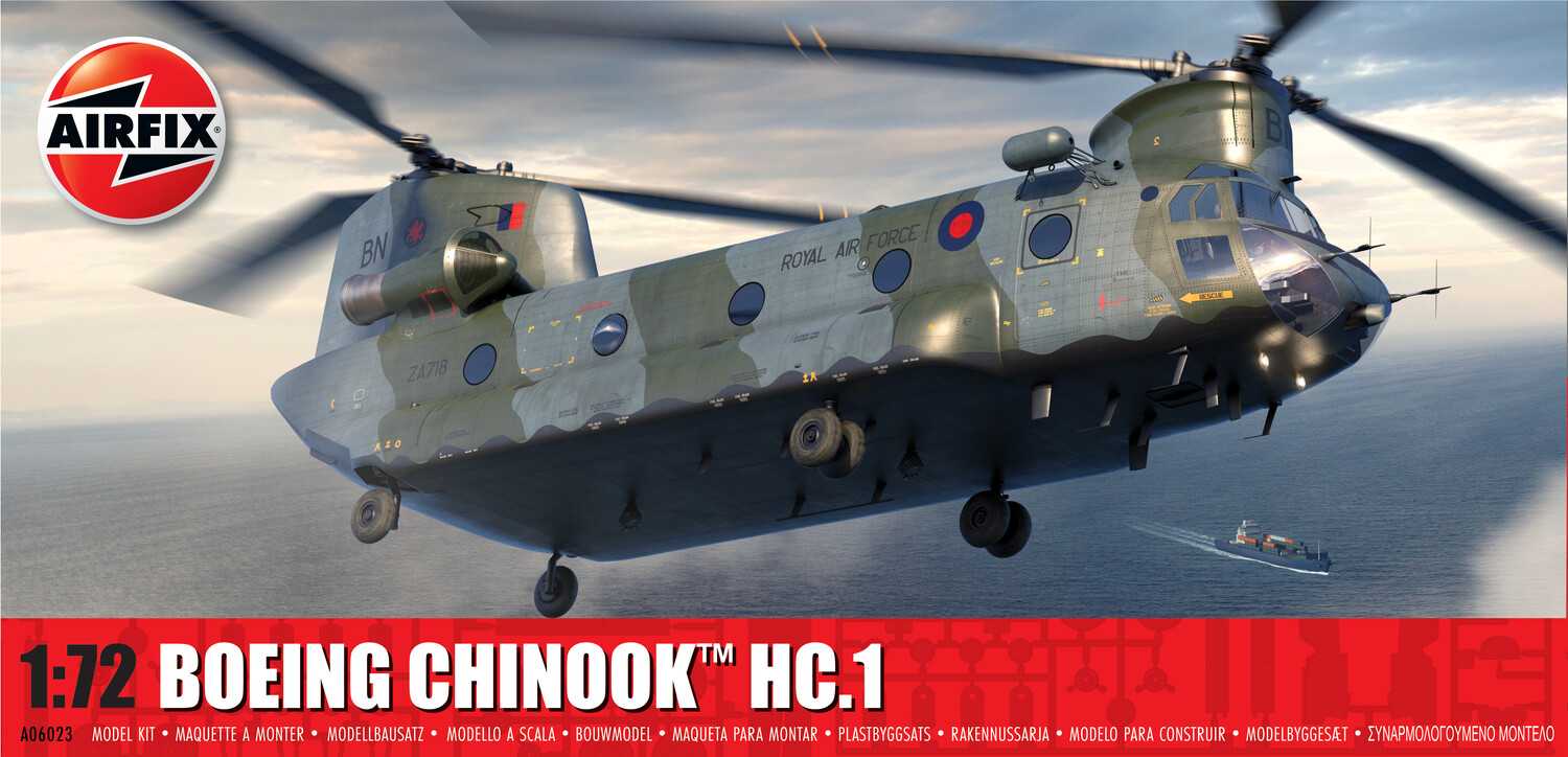 Classic Kit vrtuľník A06023 - Boeing Chinook HC.1 (1:72) 30-A06023