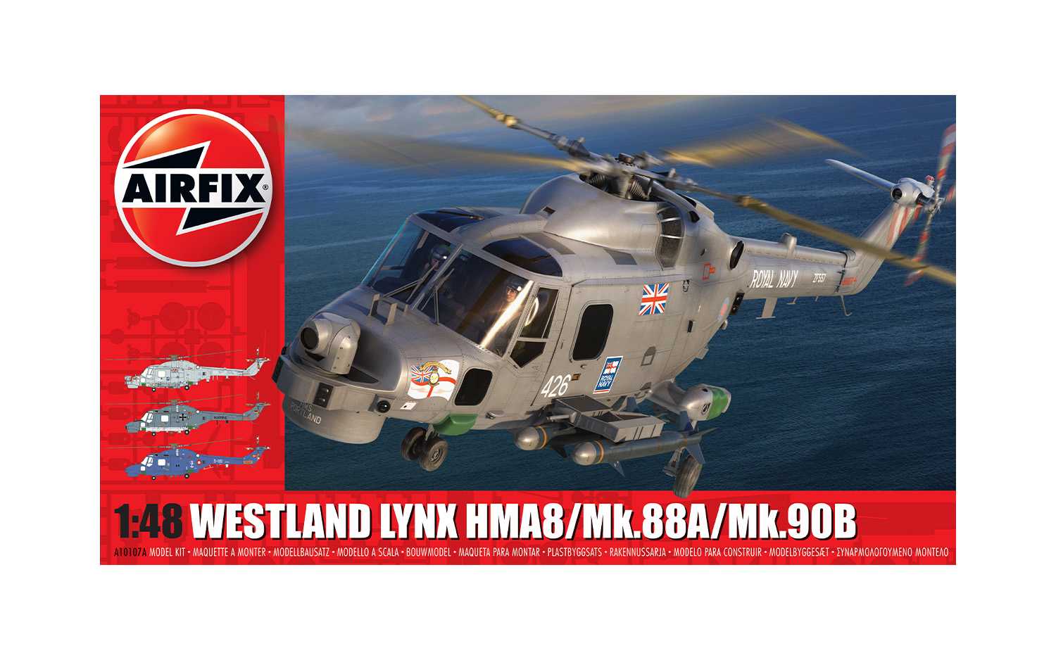 Classic Kit vrtuľník A10107A - Westland Navy Lynx Mk.88A/HMA.8/Mk.90B (1:48) 30-A10107A