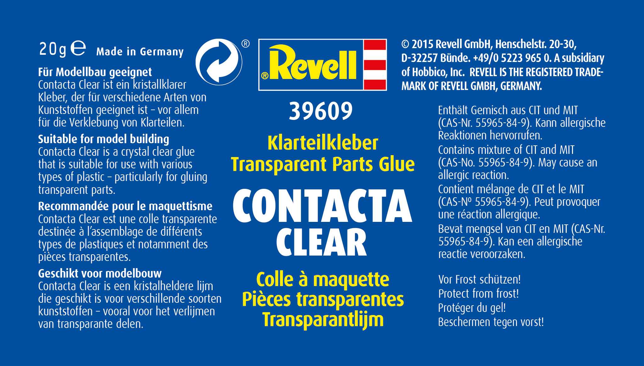 Contacta Clear 39609 - tekuté lepidlo 20g