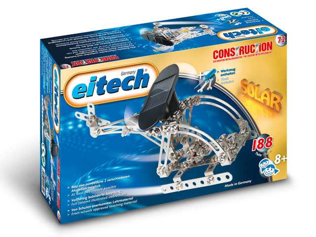 EITECH Solar Powered set - C72 Solar Powered Aircraft + Helicopter 25-4079
