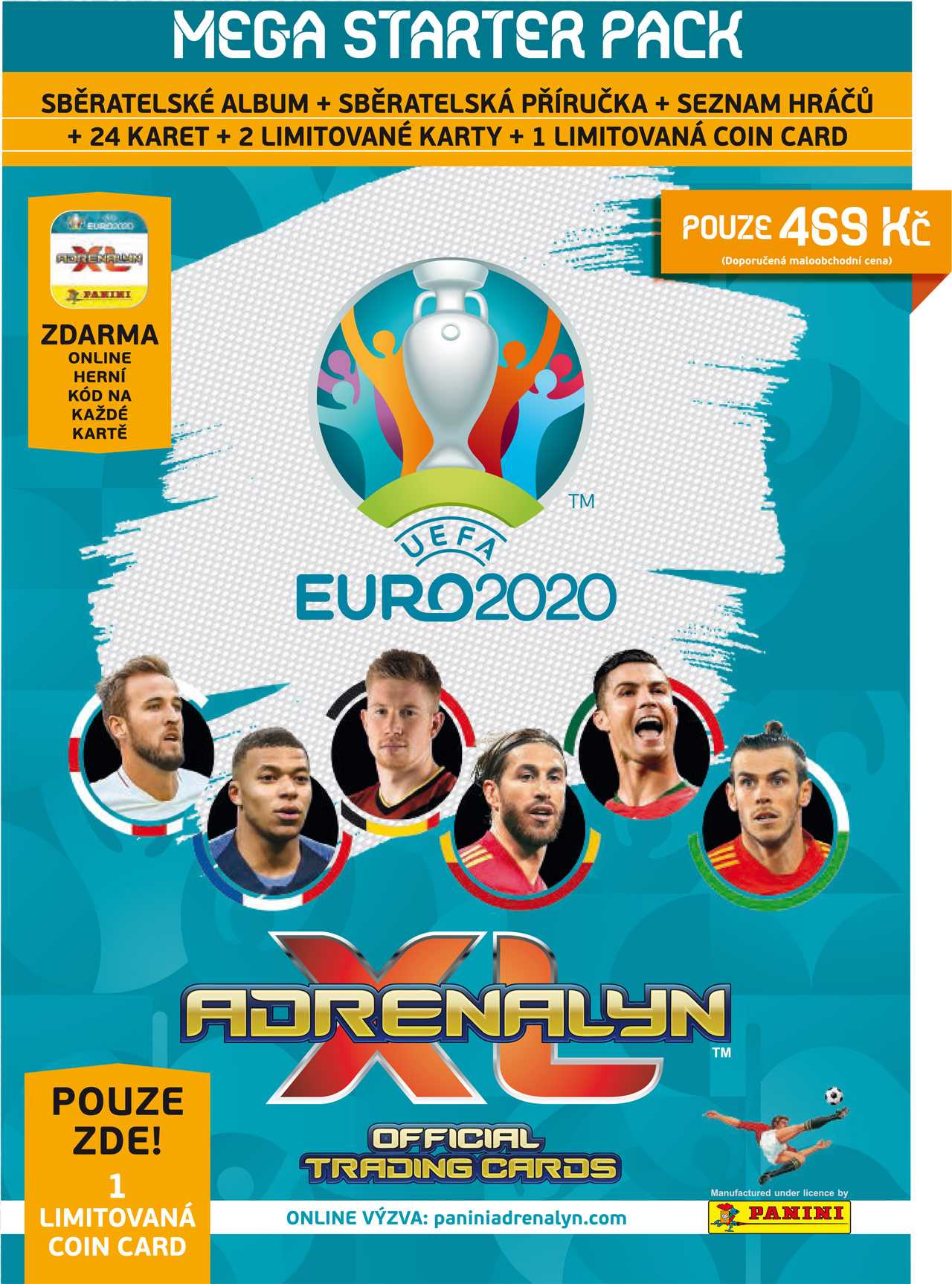 EURO 2020 ADRENALYN - starter set 01-6593