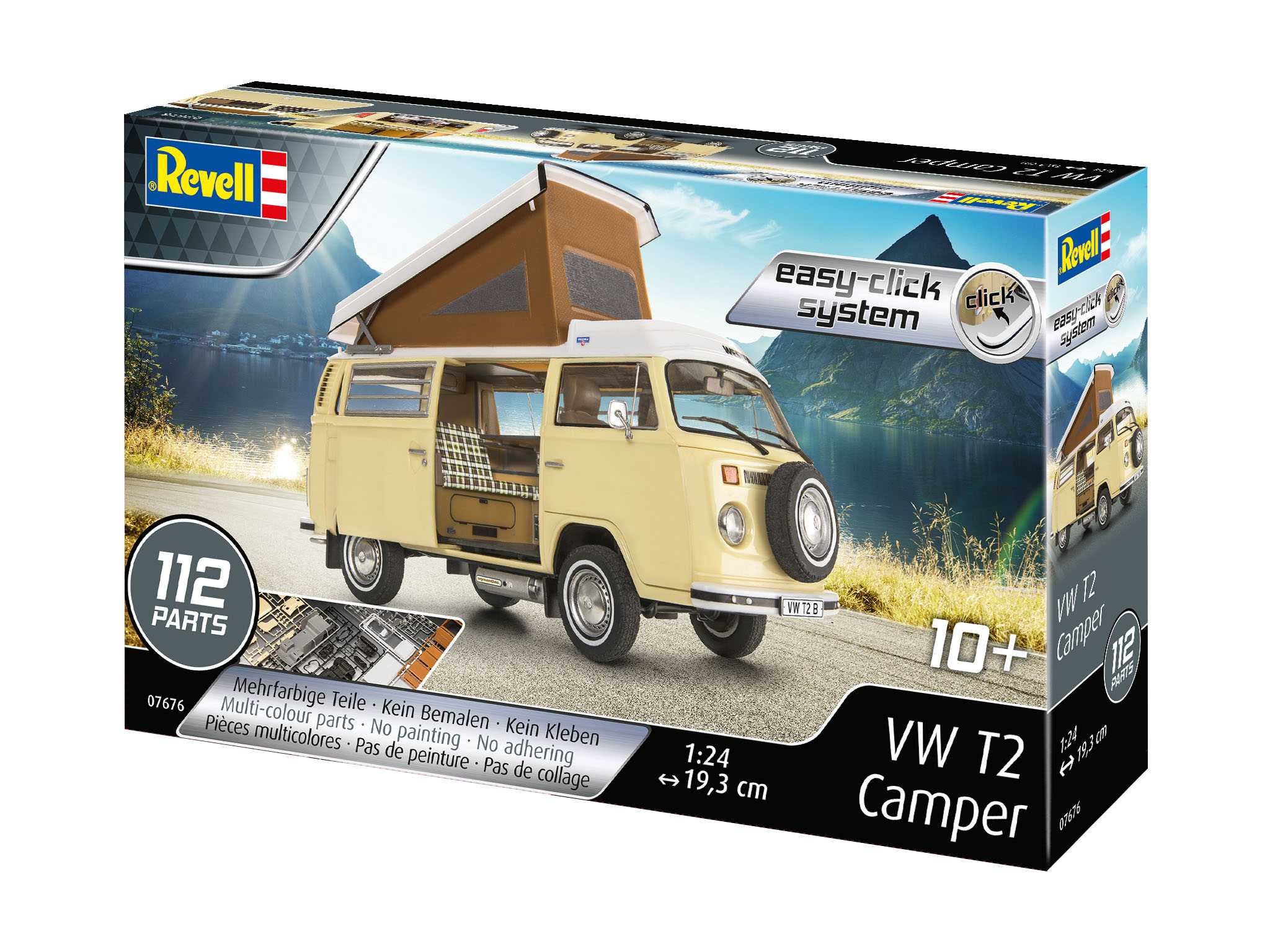 EasyClick auto 07676 - VW T2 Camper (1:24)