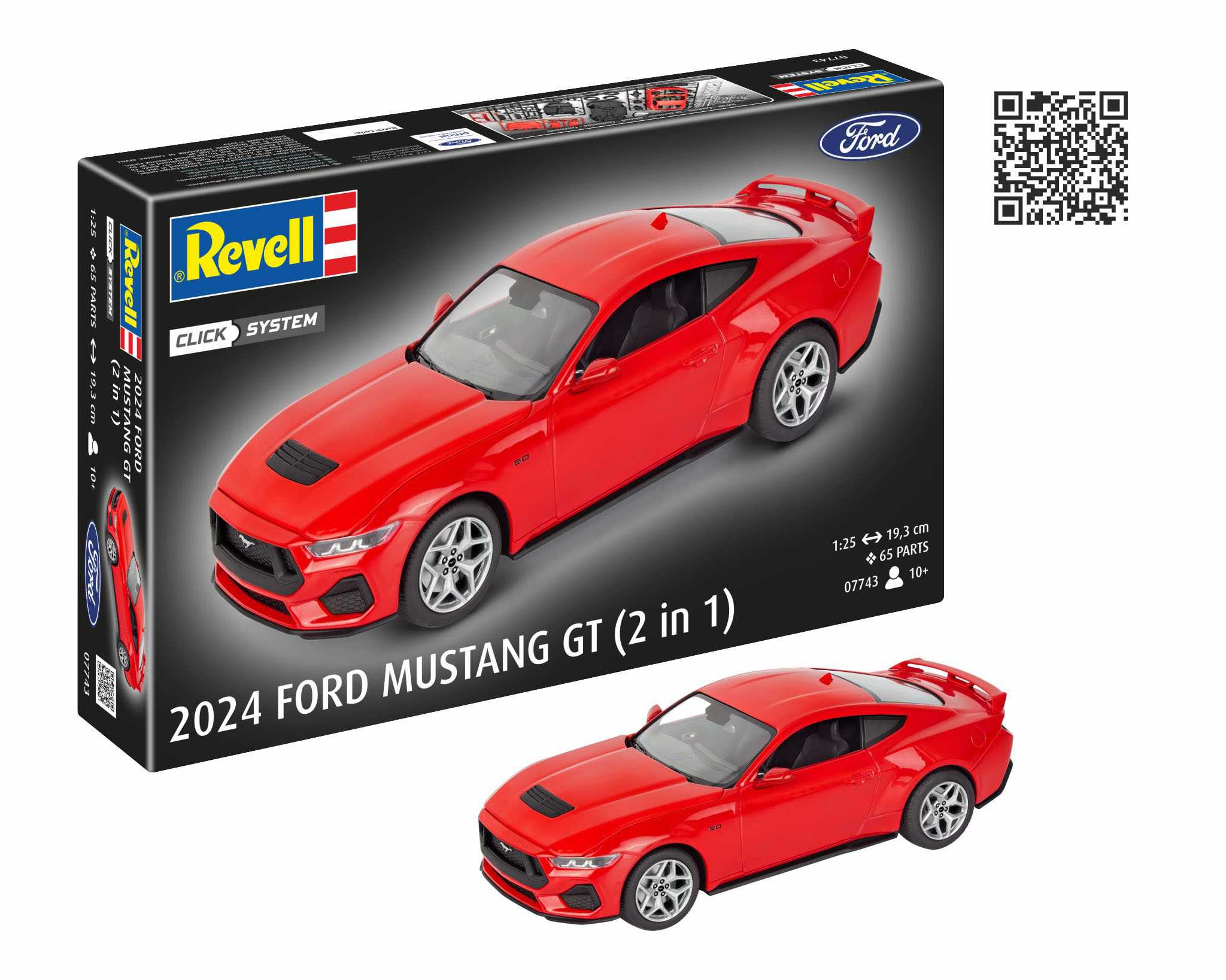 EasyClick auto 07743 - 2024 Ford Mustang GT (1:25)