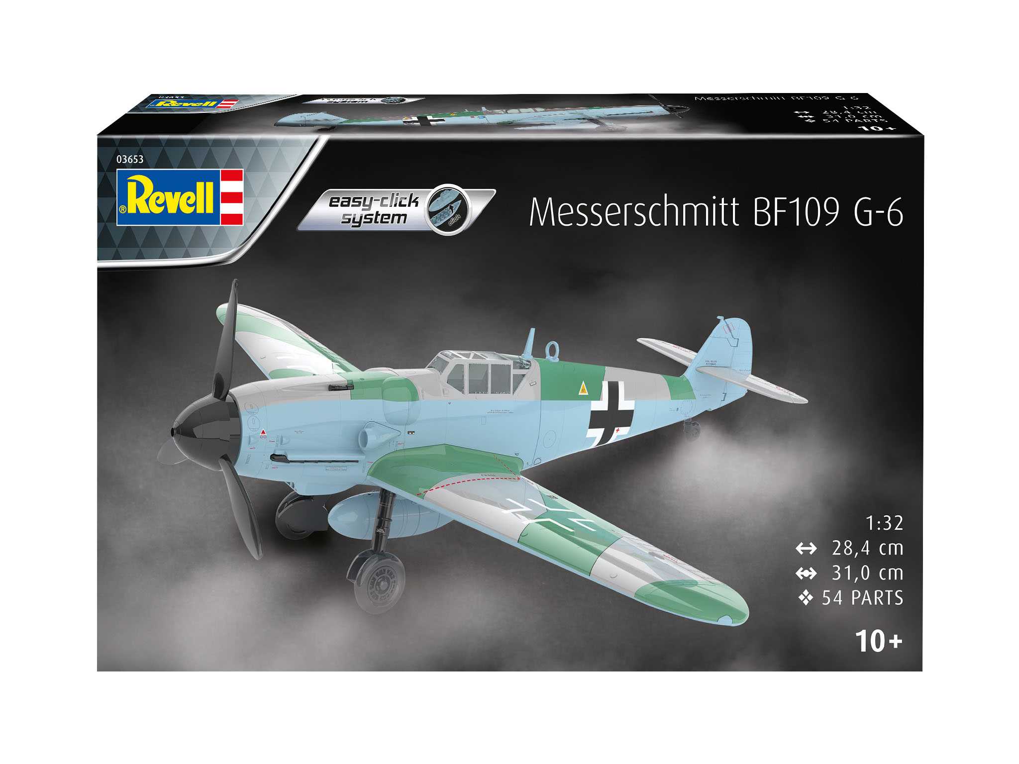 EasyClick letadlo 03653 - Messerschmitt Bf109G-6 (1:32)