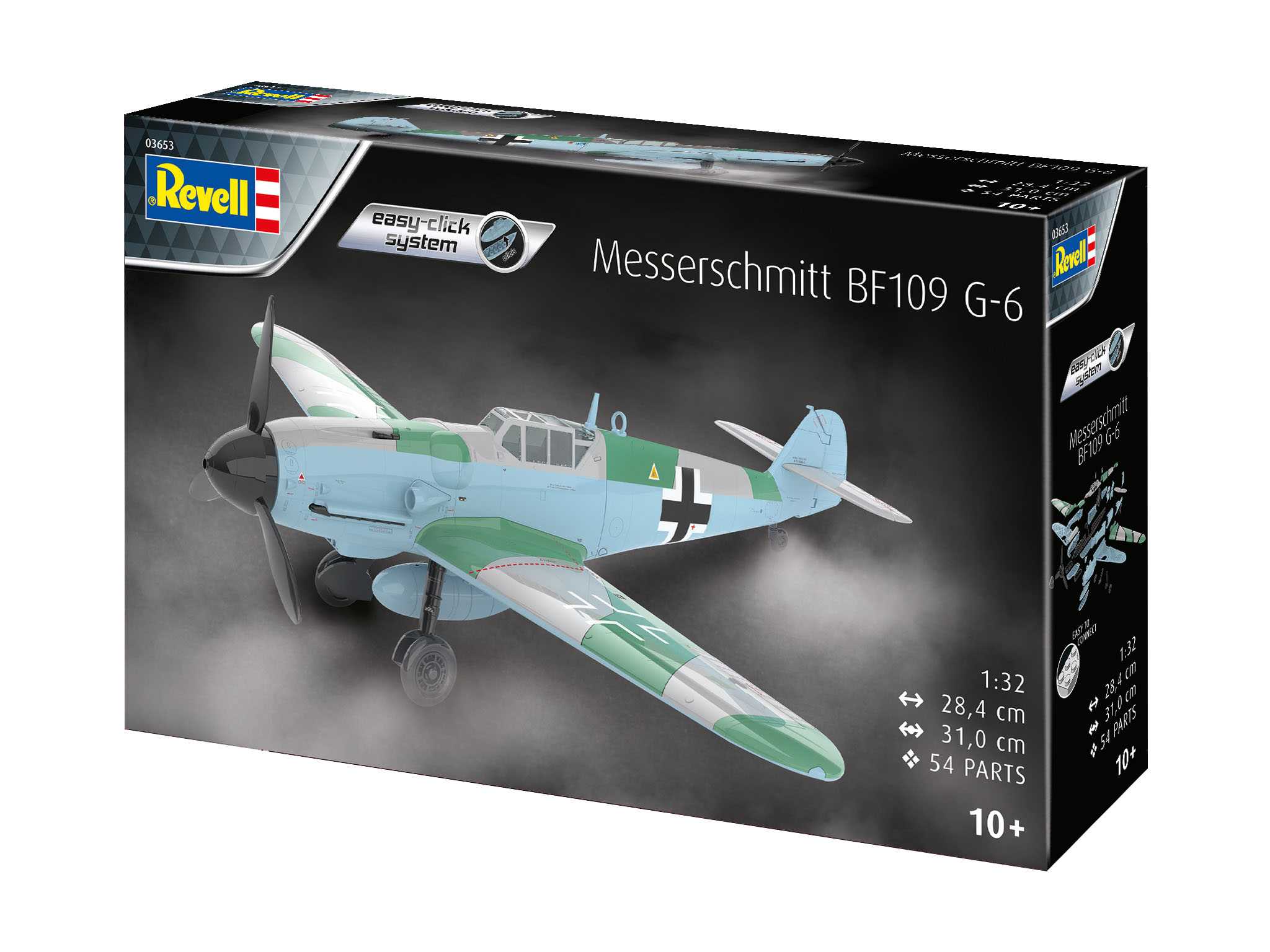 EasyClick letadlo 03653 - Messerschmitt Bf109G-6 (1:32)