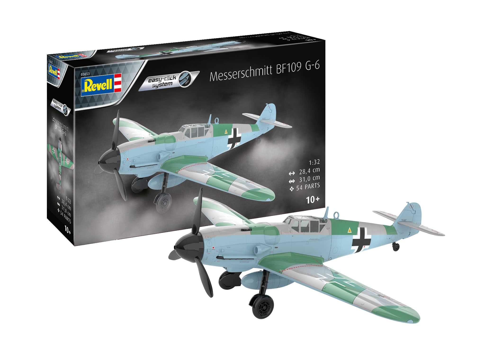 EasyClick letadlo 03653 - Messerschmitt Bf109G-6 (1:32)