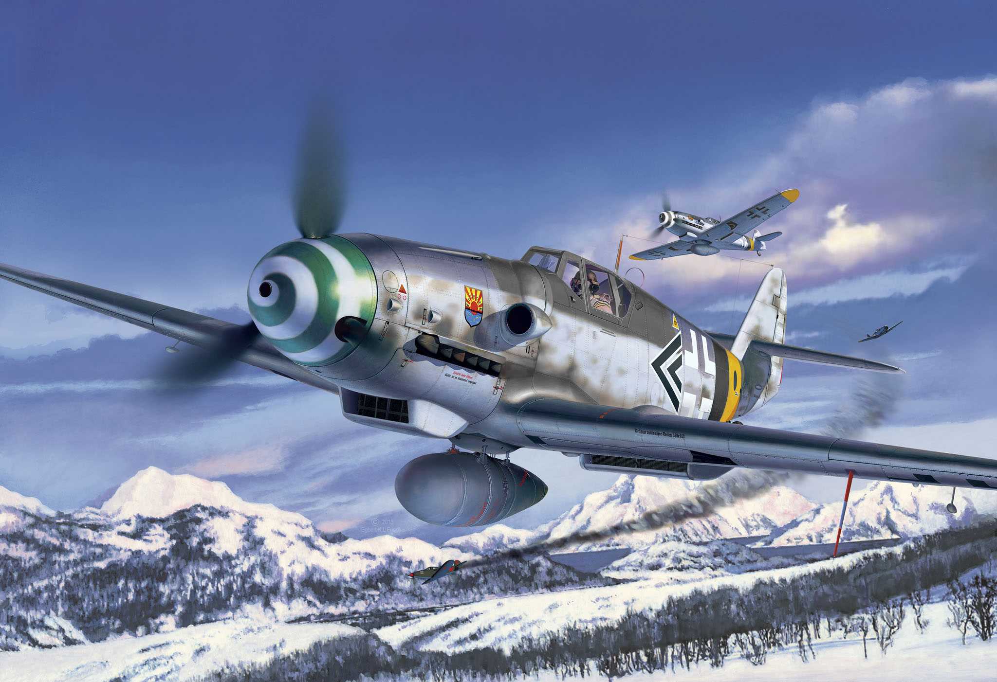 EasyClick letadlo 03653 - Messerschmitt Bf109G-6 (1:32)