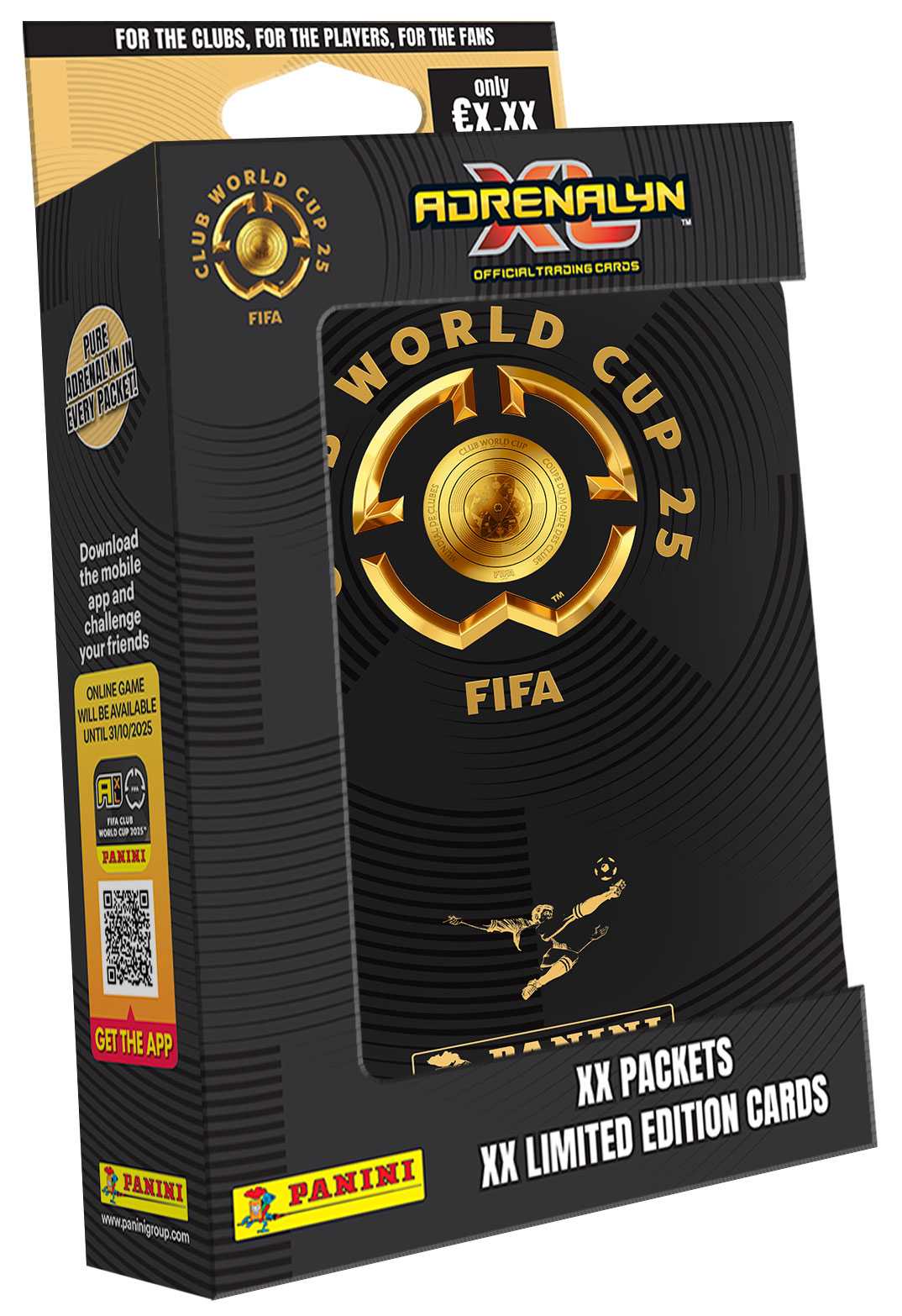 FIFA CLUB WORLD CUP 2025 - ADRENALYN - plechová krabička (pocket)