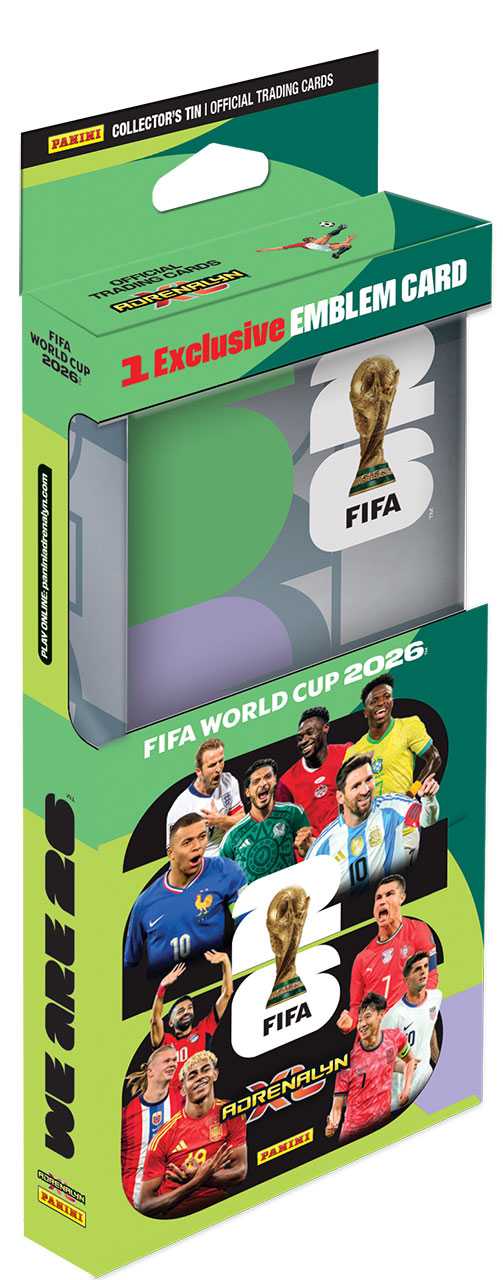 FIFA WORLD CUP 2026 - ADRENALYN - plechová krabička PENCIL