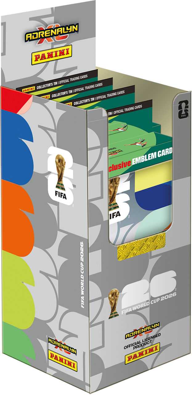 FIFA WORLD CUP 2026 - ADRENALYN - plechová krabička PENCIL