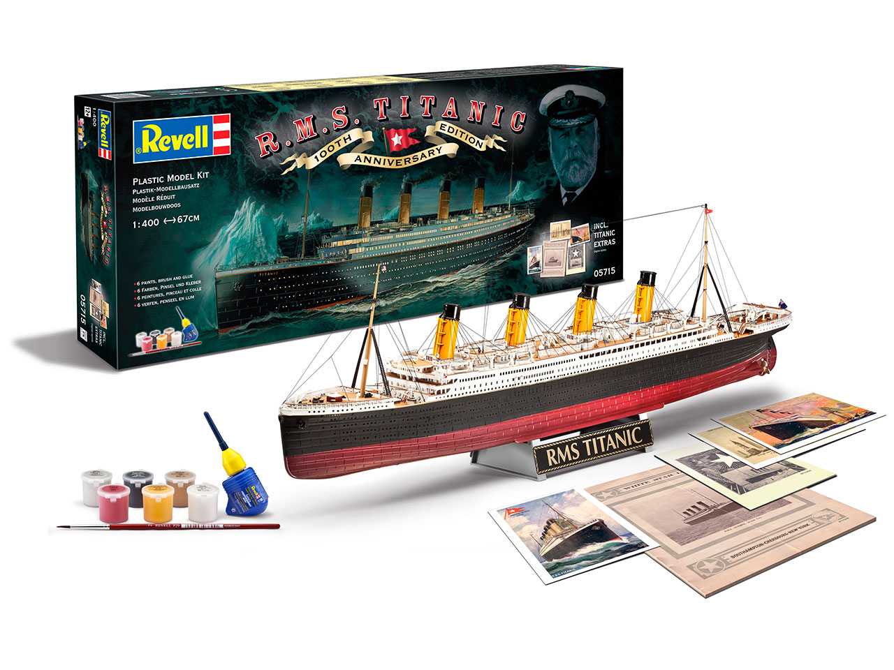 Gift-Set 05715 - RMS Titanic - 100. anniversary edition (1:400) 18-4128