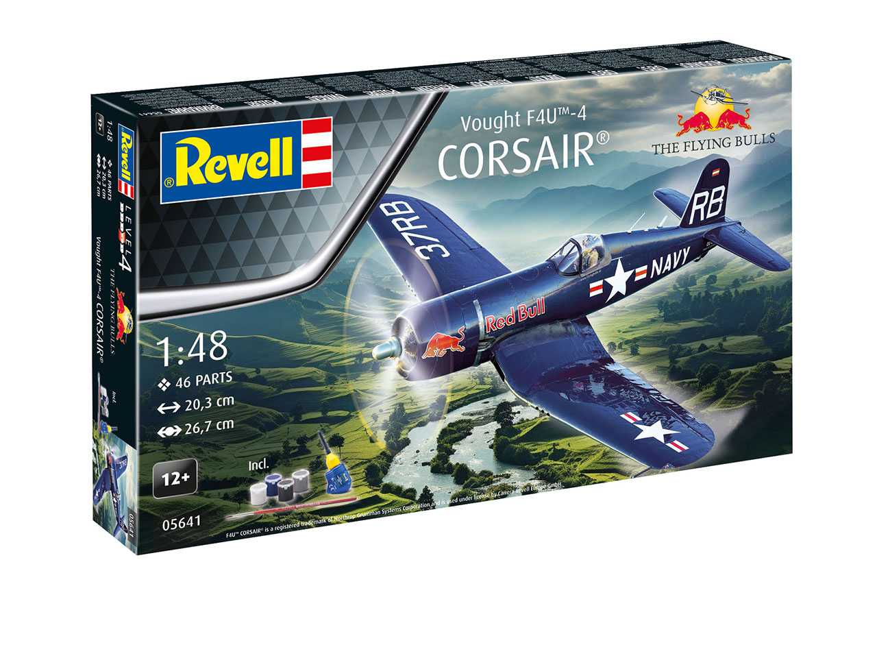 Gift-Set Flying Bulls 05641 - F4U-4 Corsair (1:48) 18-05641