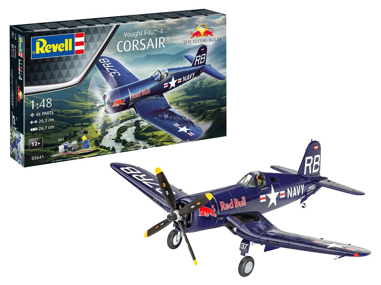 Gift-Set Flying Bulls 05641 - F4U-4 Corsair (1:48)