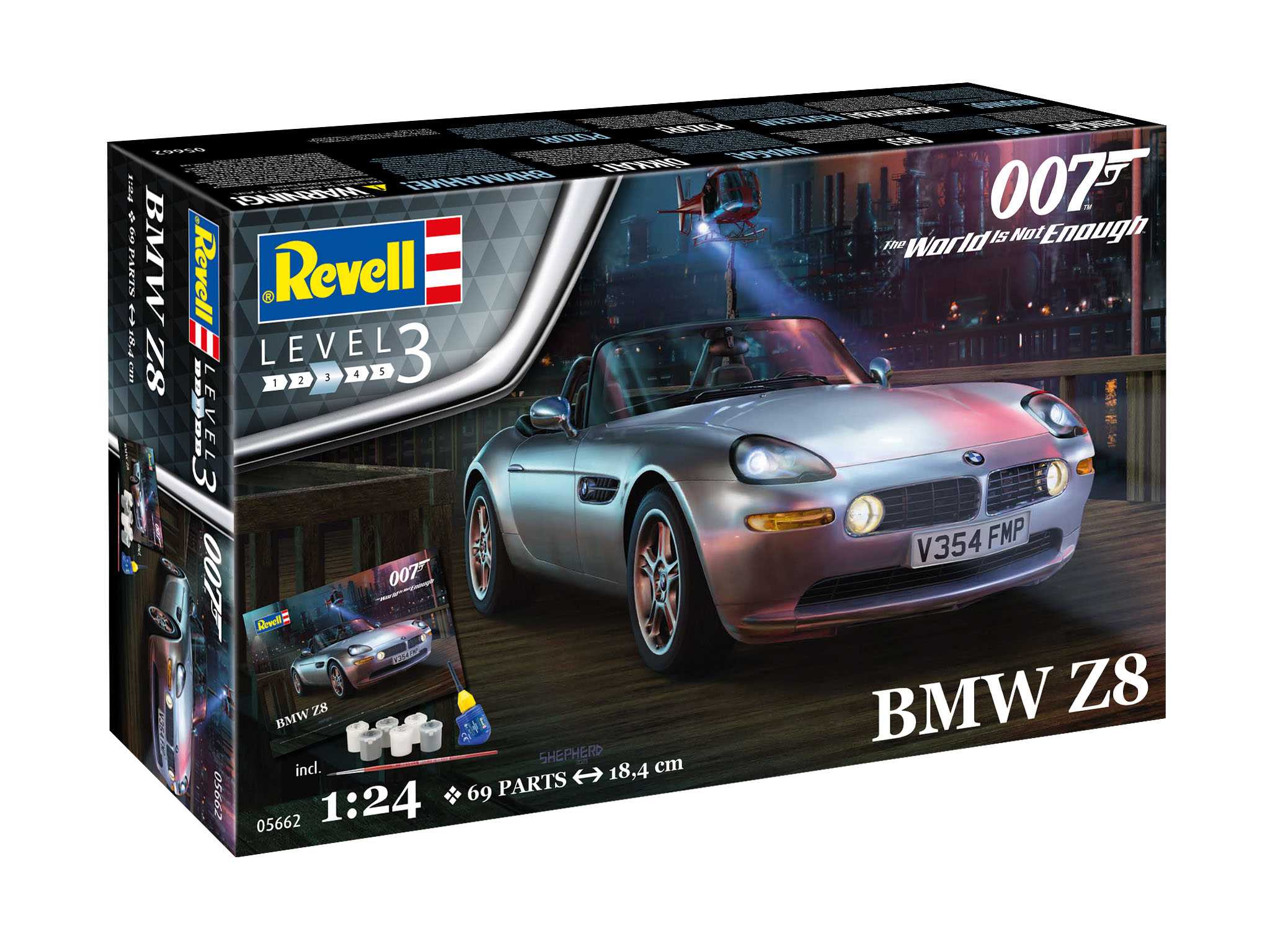 Gift-Set James Bond 05662 - "World is Not Enough" BMW Z8 (1:24) 18-05662
