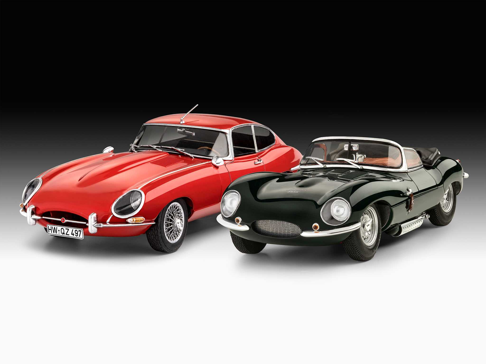 Gift-Set auta 05667 - "100 Years Jaguar" (1:24)