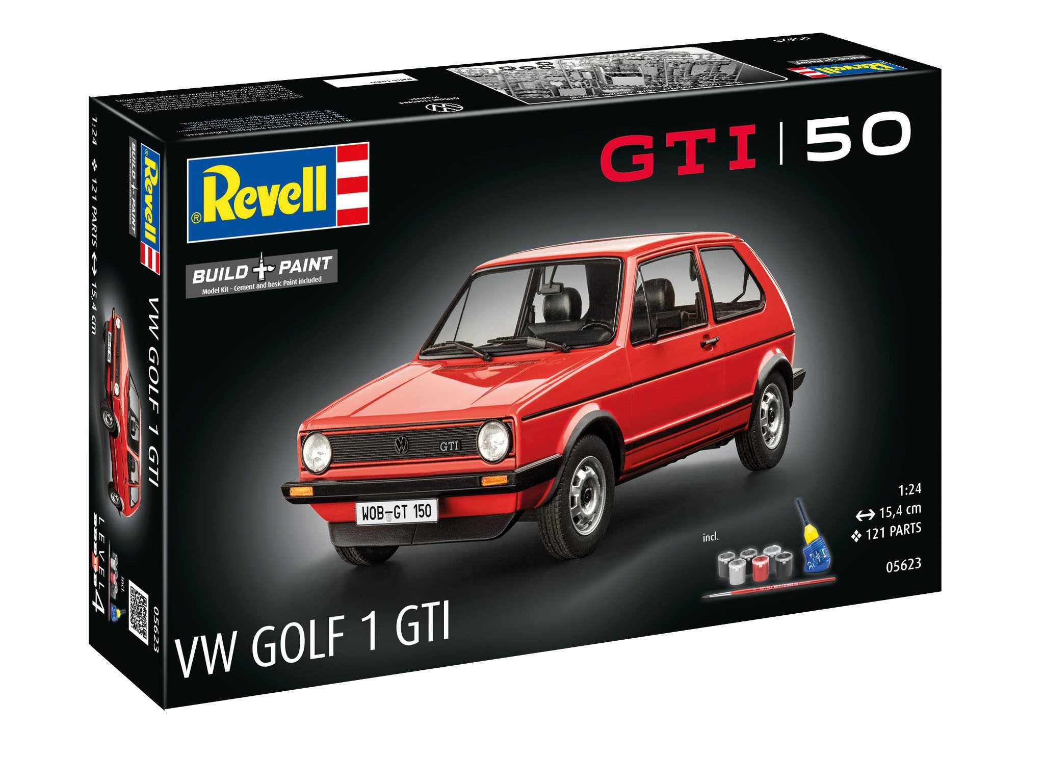 1:24 VW Golf 1 GTi (50th Anniversary)