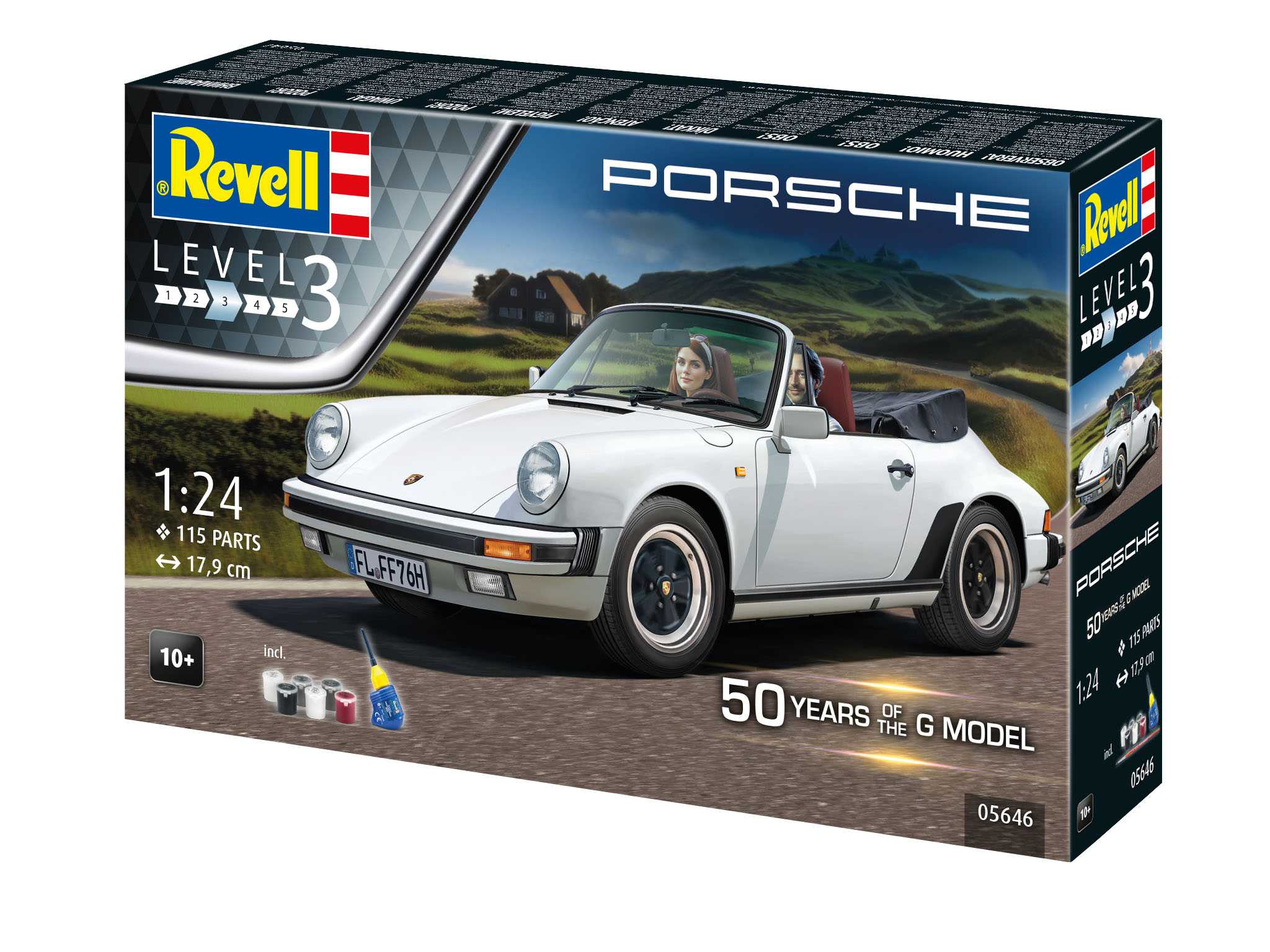 Gift-Set auto 05646 - 50 Years of Porsche 911 G-Model (1:24)