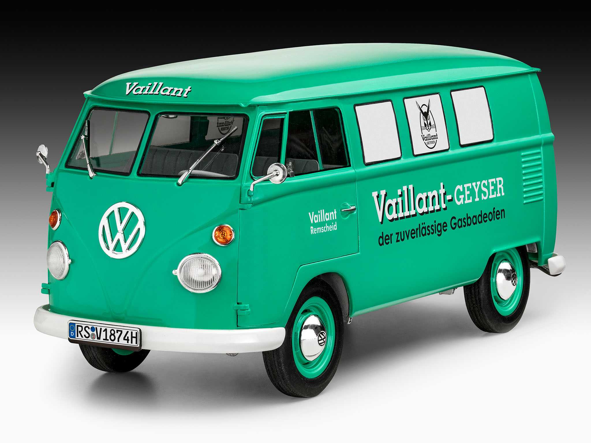 Gift-Set auto 05648 - 150 Years of Vaillant (VW T1 Bus) (1:24)