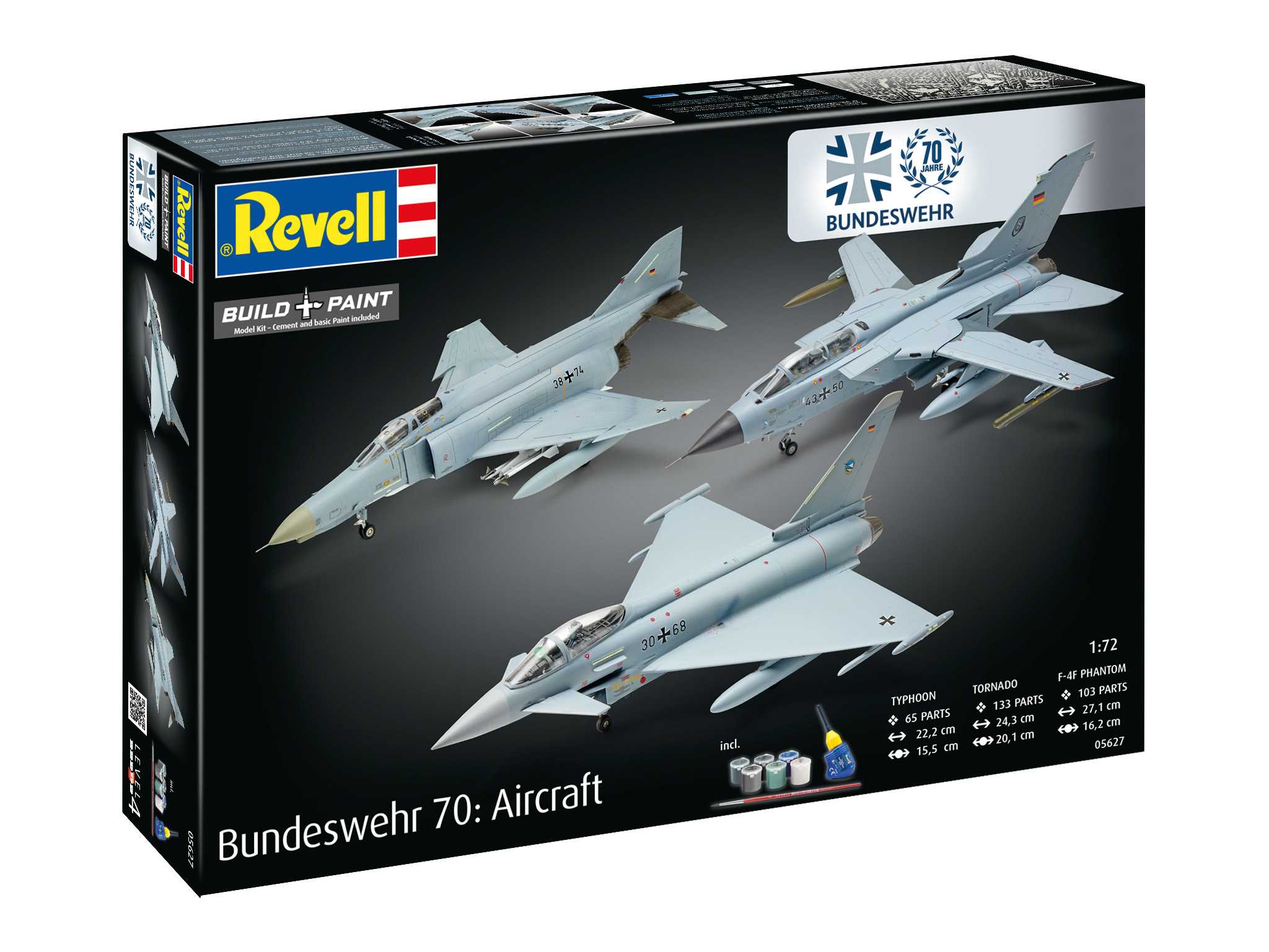 1:72 70 Years Bundeswehr: Aircraft (Gift Set)