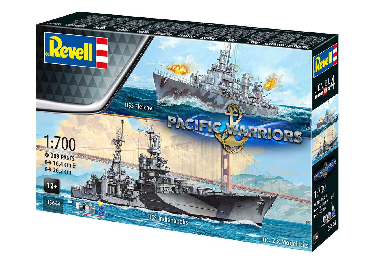 Gift-Set lodě 05644 - Pacific Warriors (1:700)