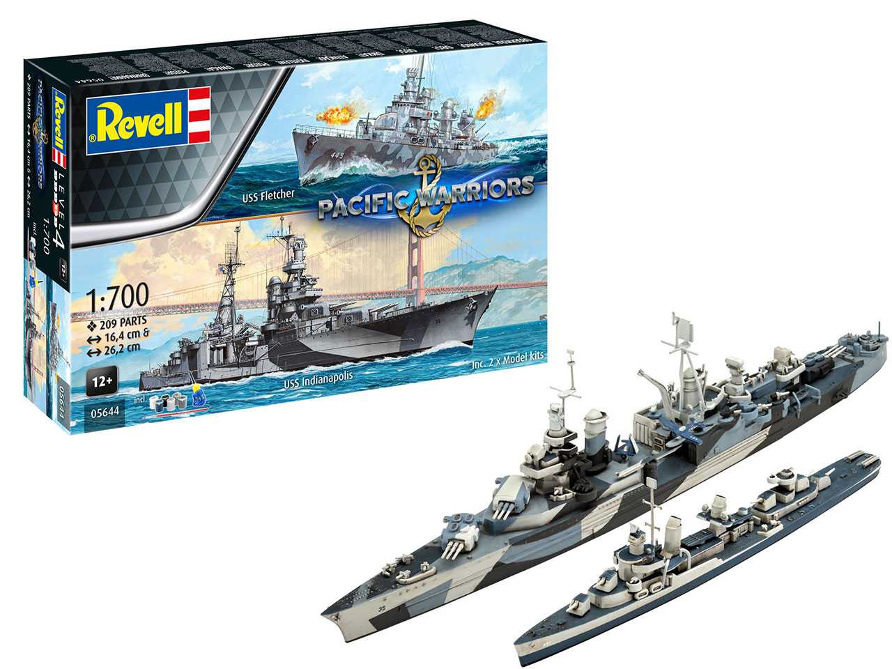 Gift-Set lodě 05644 - Pacific Warriors (1:700)
